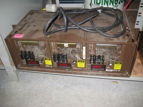 Nortel MPR15 Switch Mode Rectifier 3 units in one Chassis