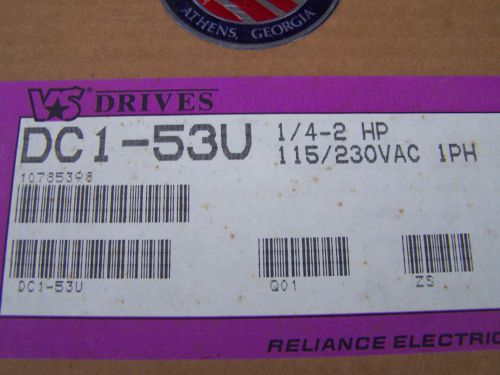 Reliance electric DC motor controller DC1-53U--Torque Controller