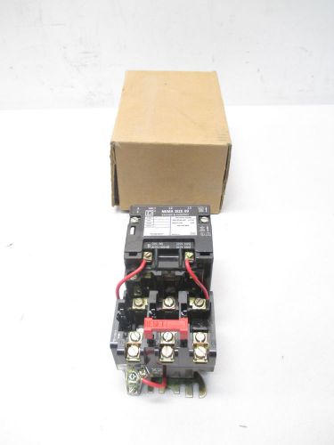 NEW SQUARE D 8536 SAO-12 120V-AC 2HP 9A AMP SIZE 00 MOTOR STARTER D435487