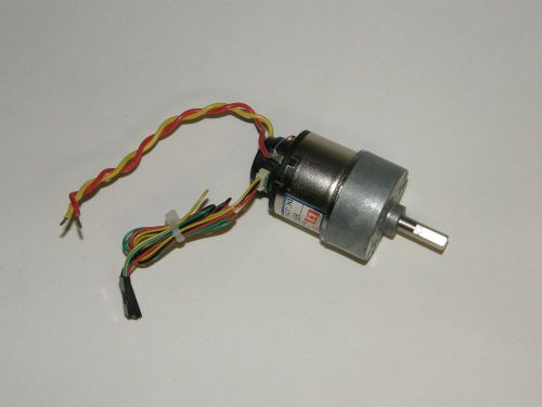 GH12 gear motor 30:1 US Digital optical encoder 400CPR 12V DC 200RPM 6mm shaft