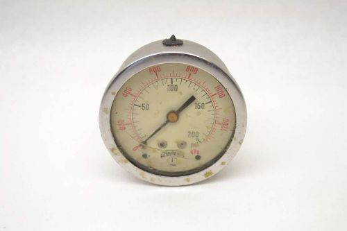 Winters 0-200psi 2-1/2 in 1/4 in npt pressure gauge b479094 for sale