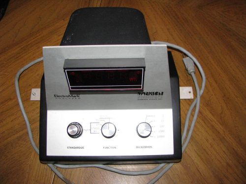 ELECTROMARK  pH CONDUCTIVITY METER ANALYZER - GOOD CONDITION!