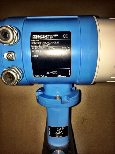 Endress hauser promass m 60mt08-aug00a00b2b flow meter for sale
