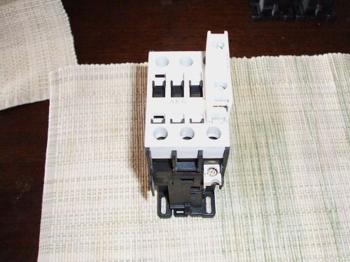 AEG 45 Amp Contactor 24 VDC Coil  LS11k.00 With 1 NO Aux contact