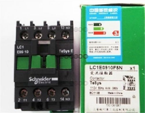 New schneider telemecanique contactor lc1e0910f5n 110vac for sale