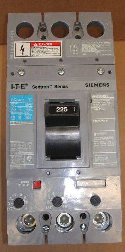Siemens Sentron FXD63B225 225A 600V automation Current Limiting circuit breaker