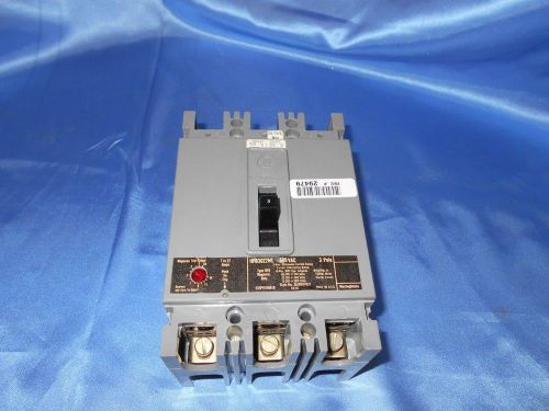 Westinghouse hfb3022ml circuit breaker 3 pole 3 amp 600 vac magnetic only, nib for sale