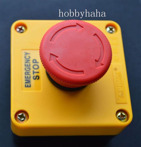 Brand New 1pc Useful  Push Switch Emergency Stop Push Button 660V Switch NIB