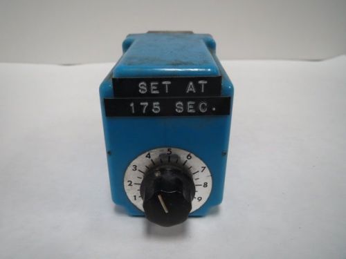 Rk electric hcb-115a-2-300 relay 1-300 second timer 115v-ac control b204723 for sale