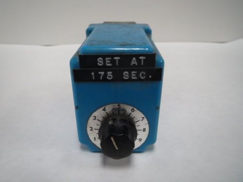 RK ELECTRIC HCB-115A-2-300 RELAY 1-300 SECOND TIMER 115V-AC CONTROL B204723