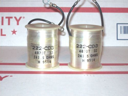 2-otis elevator relay coils  222cd3 new for sale