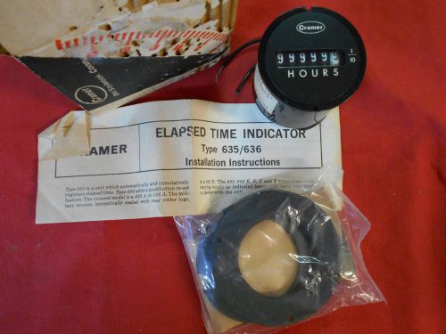 vintage  Cramer Elapsed Time indicator 117 USA made 635-AA