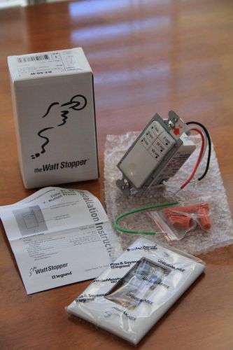 The watt stopper ~ rt-50-w time switch, 7-button preset ~ nib! for sale