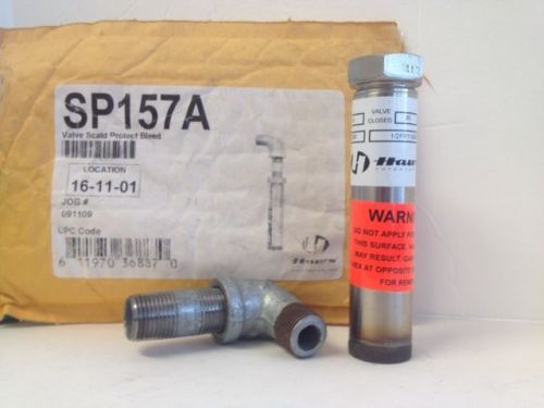 NEW HAWS VALVE SCALD PROTECT BLEED SP157A