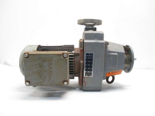 Sew eurodrive df16bdt80k4-ks varimot 0.75hp 460v 417-2075rpm gear motor d417975 for sale