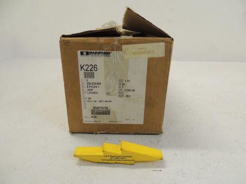 Marathon Electric Motor, 5K48TN2182, NIB