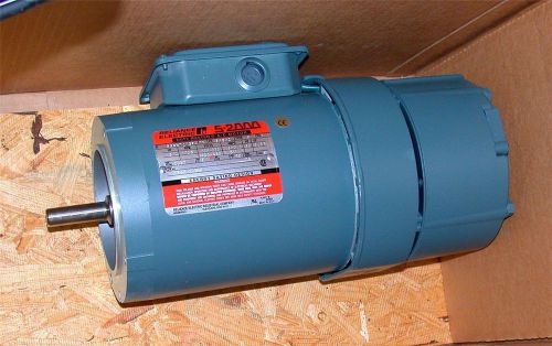 New 3/4 hp reliance electric  3 phase ac brake motor 1725 rpm model p56h7213p for sale