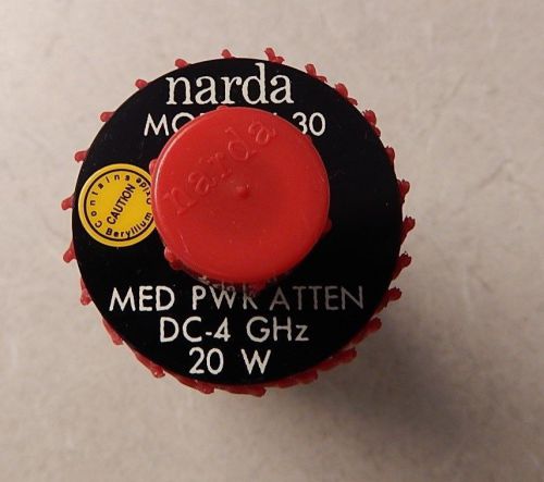 Narda 766-30 Med Power Attenuator DC - 4 GHz 20W N(m/f) 173