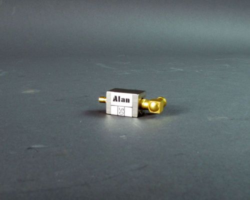 &#034;alan&#034; 50sp3-1538 connector electronic gold rated attenuator smd male smb female for sale
