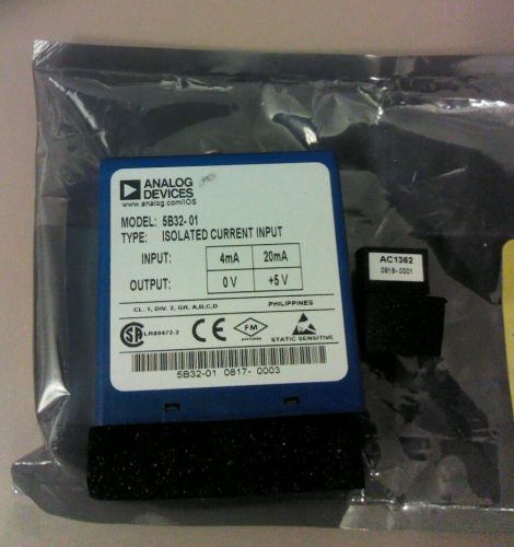 New Analog Devices Isolated Current Input Module 5B32-01
