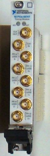 National Instruments NI PXIe-6674T Timing Module / card ni n1 px1
