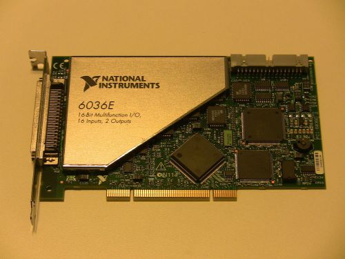 National Instruments PCI-6036E NI DAQ Card 16 bit Analog Input, Multifunction