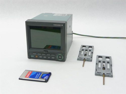 Yokogawa daqstation daq station dx106-2 chart reader digital recorder+ata card for sale