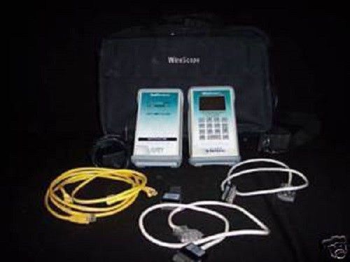 Agilent Wirecope 155 w/ Dual Remote Cat5 Cable Tester