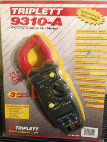 Triplett #9310-A AC/DC Clamp-on Meter NEW