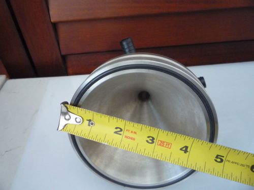 TABLE TOP STAINLESS STEEL BASE - VACUUM OPERATED  (ITEM# 1615A/12)