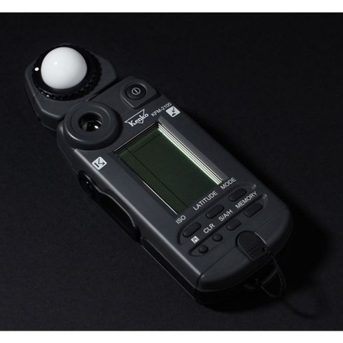 Kenko kfm-2100 portable digital flash meter w / integrated spot meter s/a/h for sale