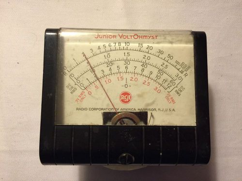 Vintage RCA Junior Volt Ohmyst meter for parts multimeter