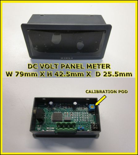 Panel meter dc volts for sale