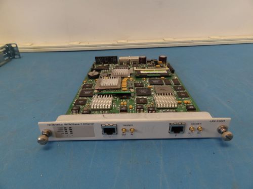 Spirent SmartBits LAN-3302A TeraMetrics 10/100 Base-T Ethernet