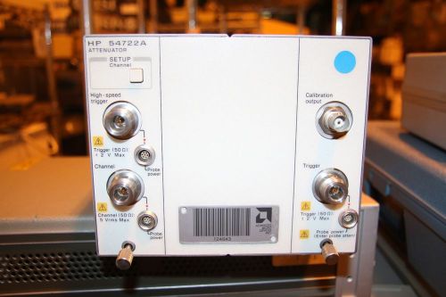 HP / Agilent 54722A Oscilloscope Plug-in Module 8 GSa/s