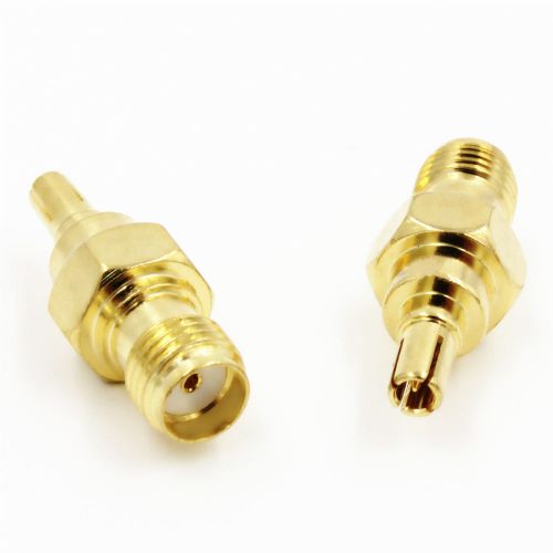 10pcs SMA female jack to CRC9 male plug RF adapter connector