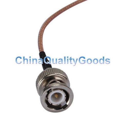 Cable assembly supplier rp-sma male plug to bnc male straight rf cable 15cm for sale