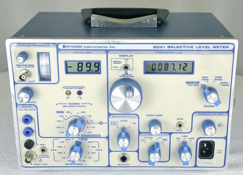 Rycom 6041 VLF LF Receiver - Selective Measuring