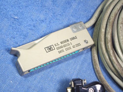 Hewlett Packard Modem Cable - [02640-60131-1]
