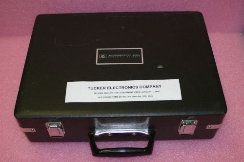 AGILENT HP 4193A ACCESSORY CASE ONLY, EARLY VINYL COVER STYLE