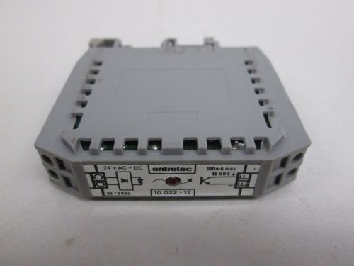 New entrelec 10 022-12 control module 24v-ac/dc 48v-dc 100ma d280203 for sale