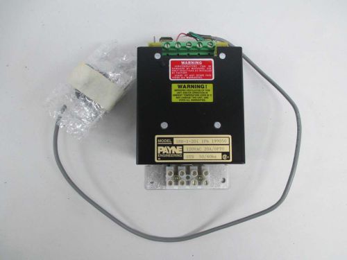 NEW PAYNE 18D-1-20I 1PH 199050 SOLID STATE POWER CONTROL 120V-AC 20A AMP D346285