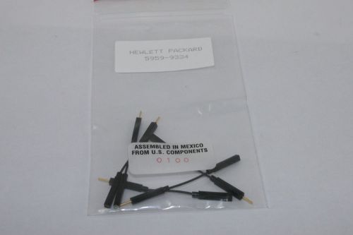 Lot of 20 new hp hewlett packard 5959-9334 probe ground leads for sale