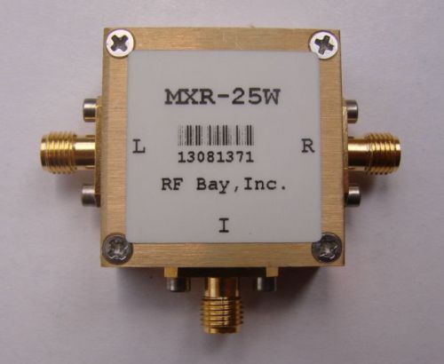 10-2500MHz Level 17 Frequency Mixer, MXR-25W, New, SMA