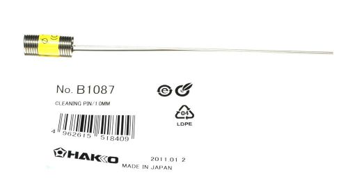 B1087 Hakko Nozzle Cleaning Pin 1mm for 472D N50/N3/817/808/807 ORIGINAL [PZ3]