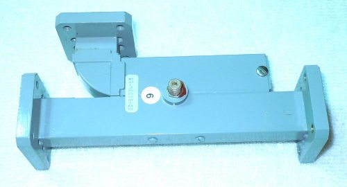 WAVEGUIDE MICROWAVE DIRECTIONAL COUPLER SD-60534-15 0.740&#034; X 0.360&#034; OPENINGS !!