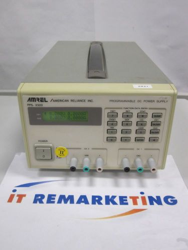 Amrel PPS-2322 0-32V, 0-2 Amp Programmable DC Power Supply