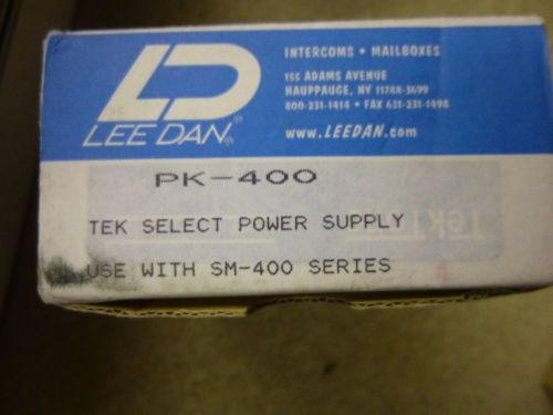Brand New * LEE DAN PK-400 TEK SELECT POWER SUPPLY use w/ SM-400 Series