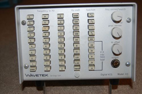 Wavetek model 113 Digital VCG Frequency Function Generator