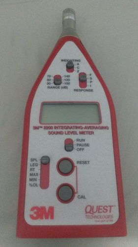 3m 2200-10 sound level meter for sale